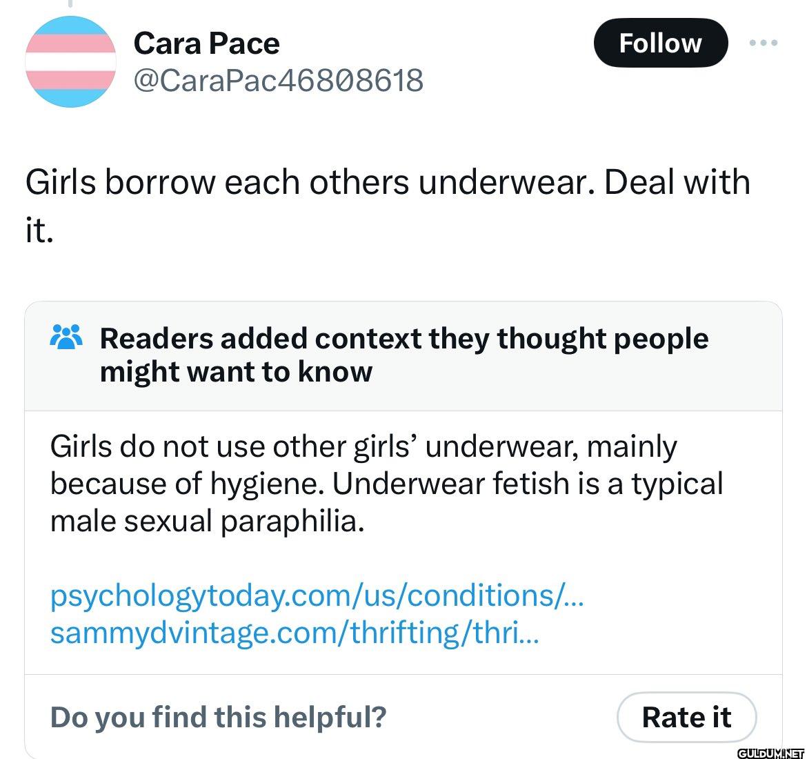 Follow ... Girls borrow...