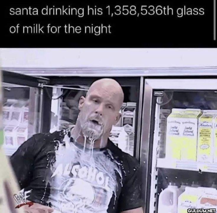 ︎ ︎ ︎ ︎    santa drinking...