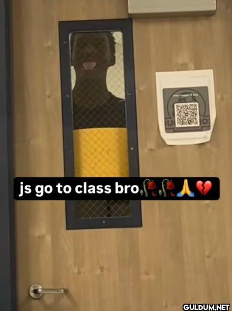 js go to class bro.