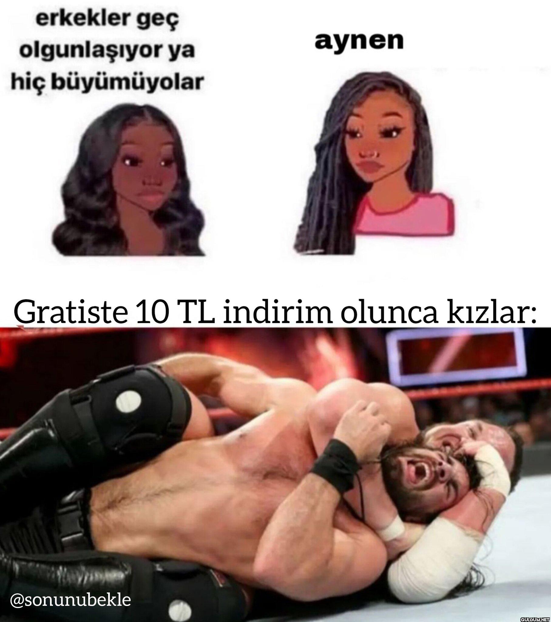 erkekler geç olgunlaşıyor...