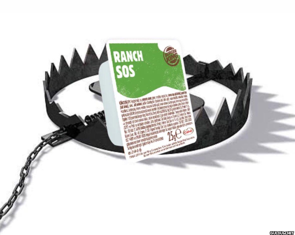 RANCH SOS pod Pa BURGER...