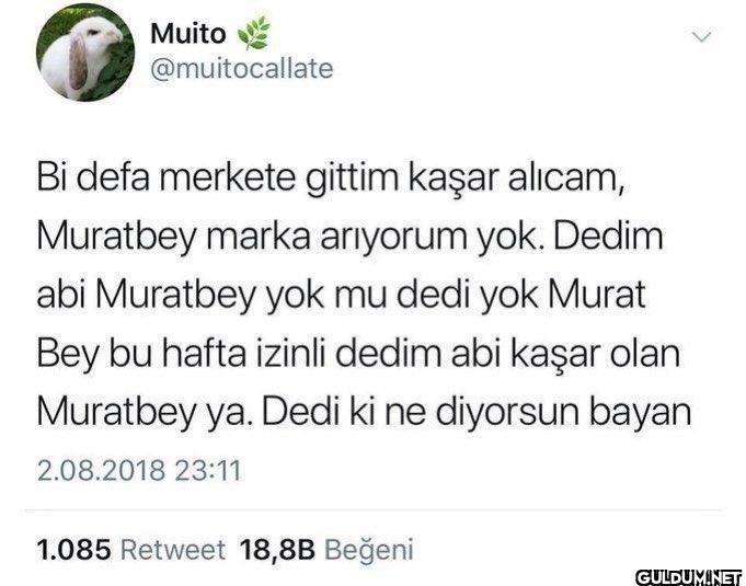 Bi defa merkete gittim...