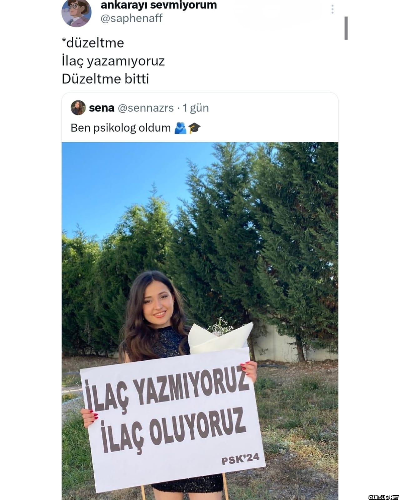 *düzeltme İlaç yazamıyoruz...