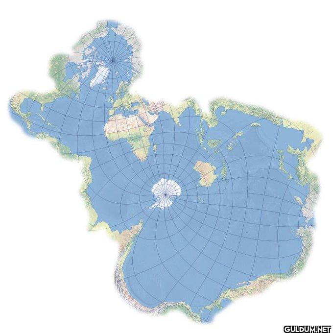 20. World map according to fish