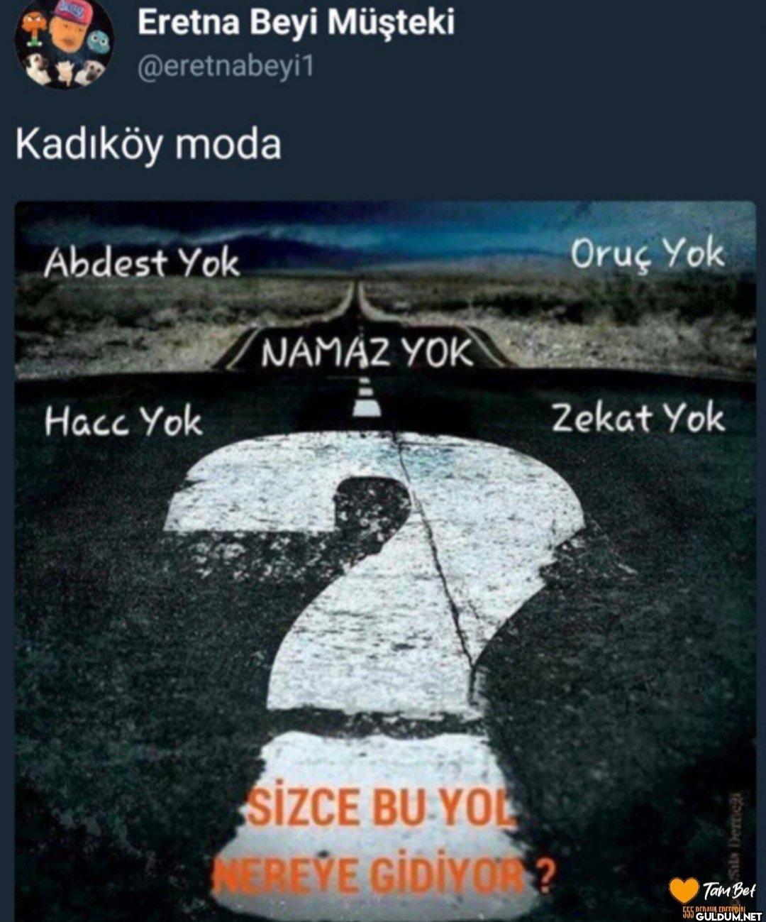 Kadıköy moda Abdest Yok...