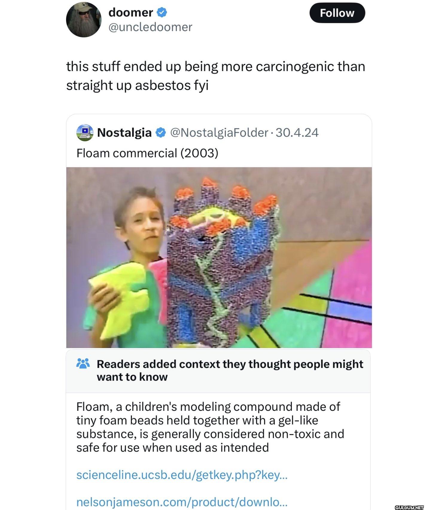 What a blast from the...