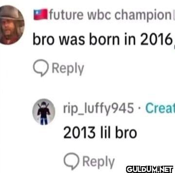 future wbc champion bro...