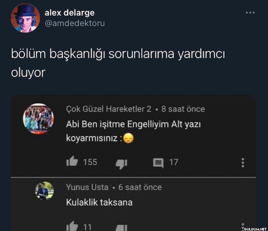 bölüm başkanlığı...