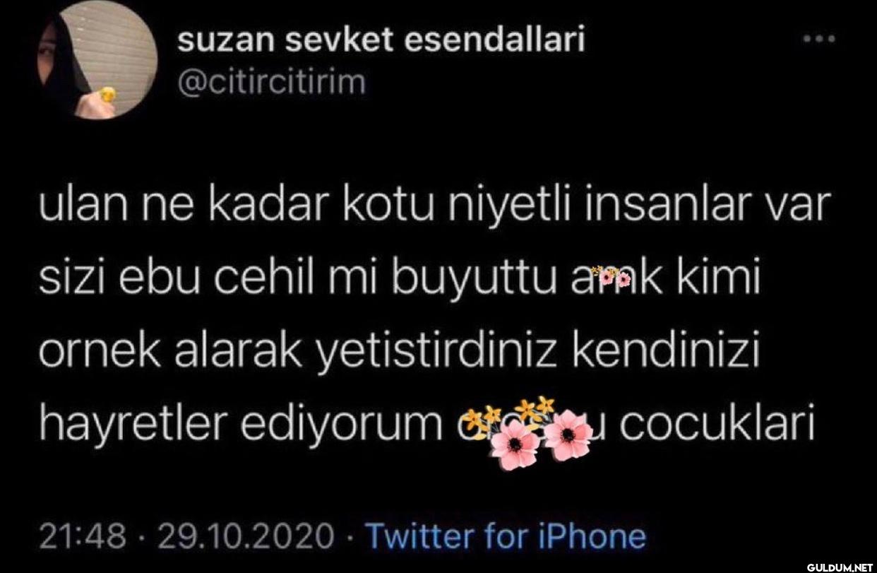 ulan ne kadar kotu niyetli...