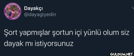 Şort yapmışlar şortun içi...