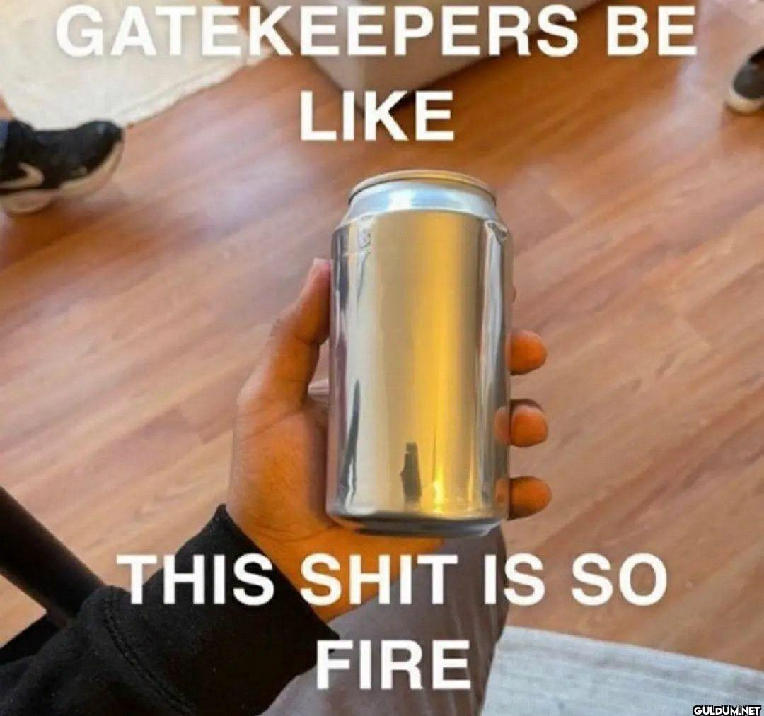 GATEKEEPERS BE THIS SHIT IS SO FIRE