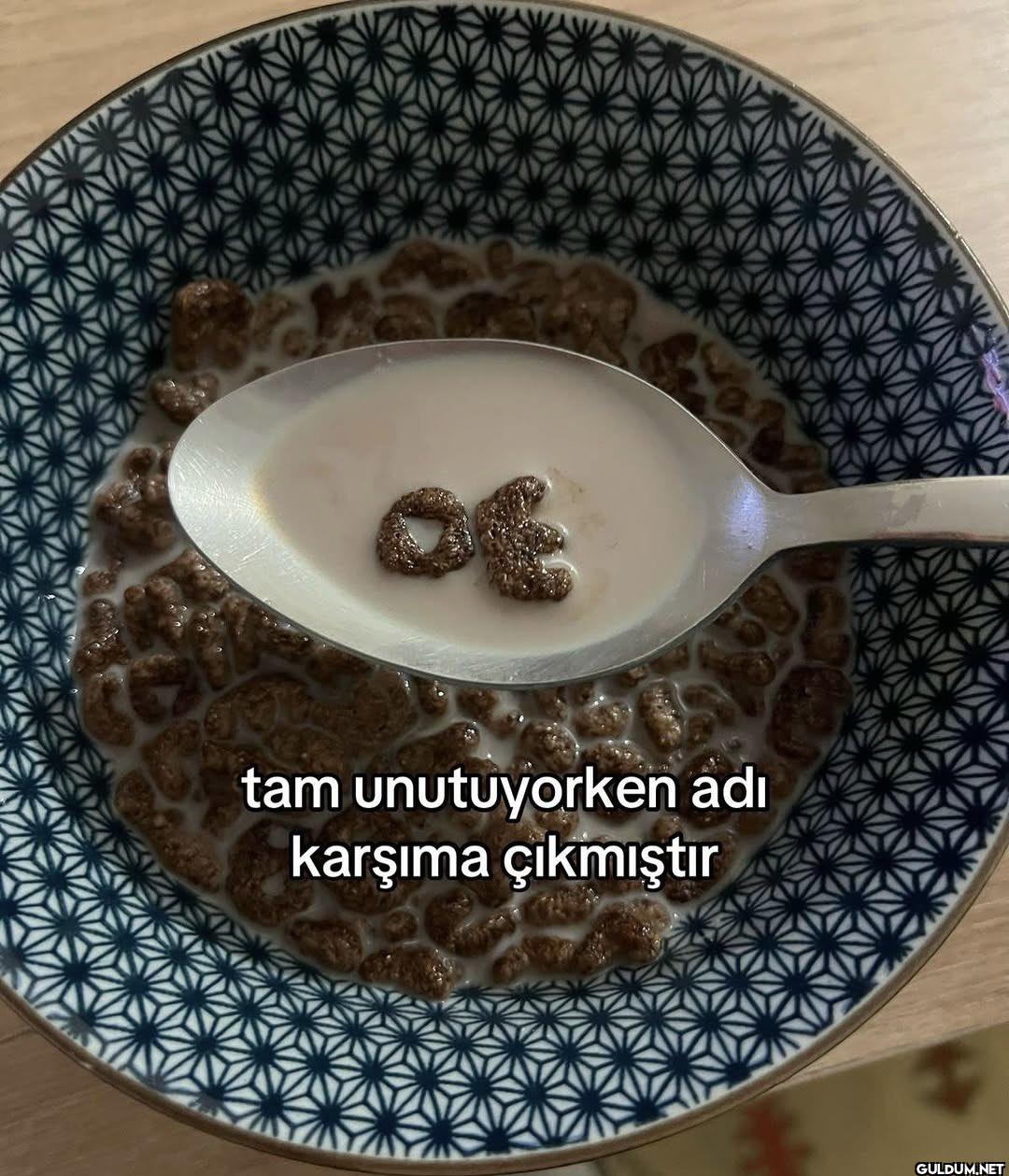 tam unutuyorken adı...