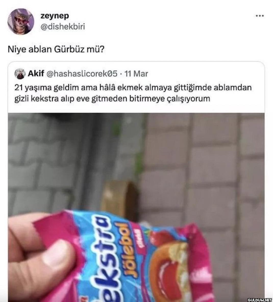 Niye ablan Gürbüz mü? Akif...