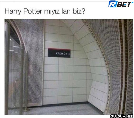 Harry Potter mıyız lan...