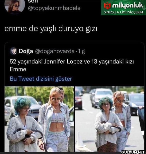 emme de yaşlı duruyo gızı...