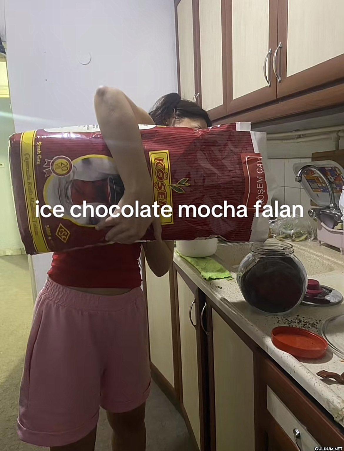 Siyah Cay OŞEM ÇAY ice...