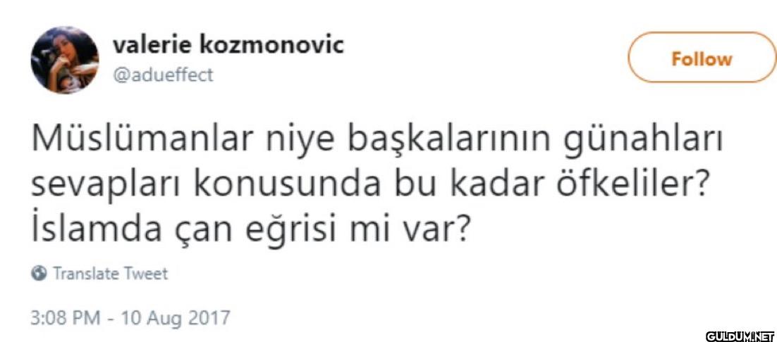 Follow Müslümanlar niye...