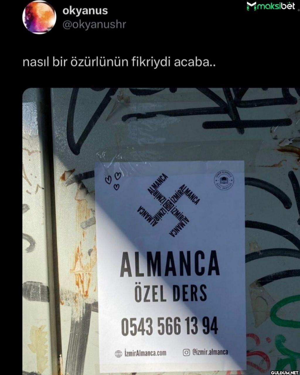 nasıl bir özürlünün...
