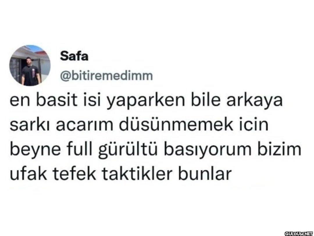en basit isi yaparken bile...