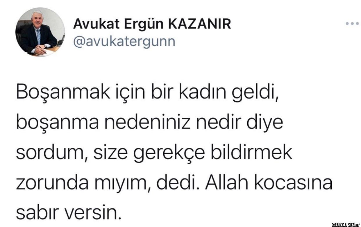 Boşanmak için bir kadın...
