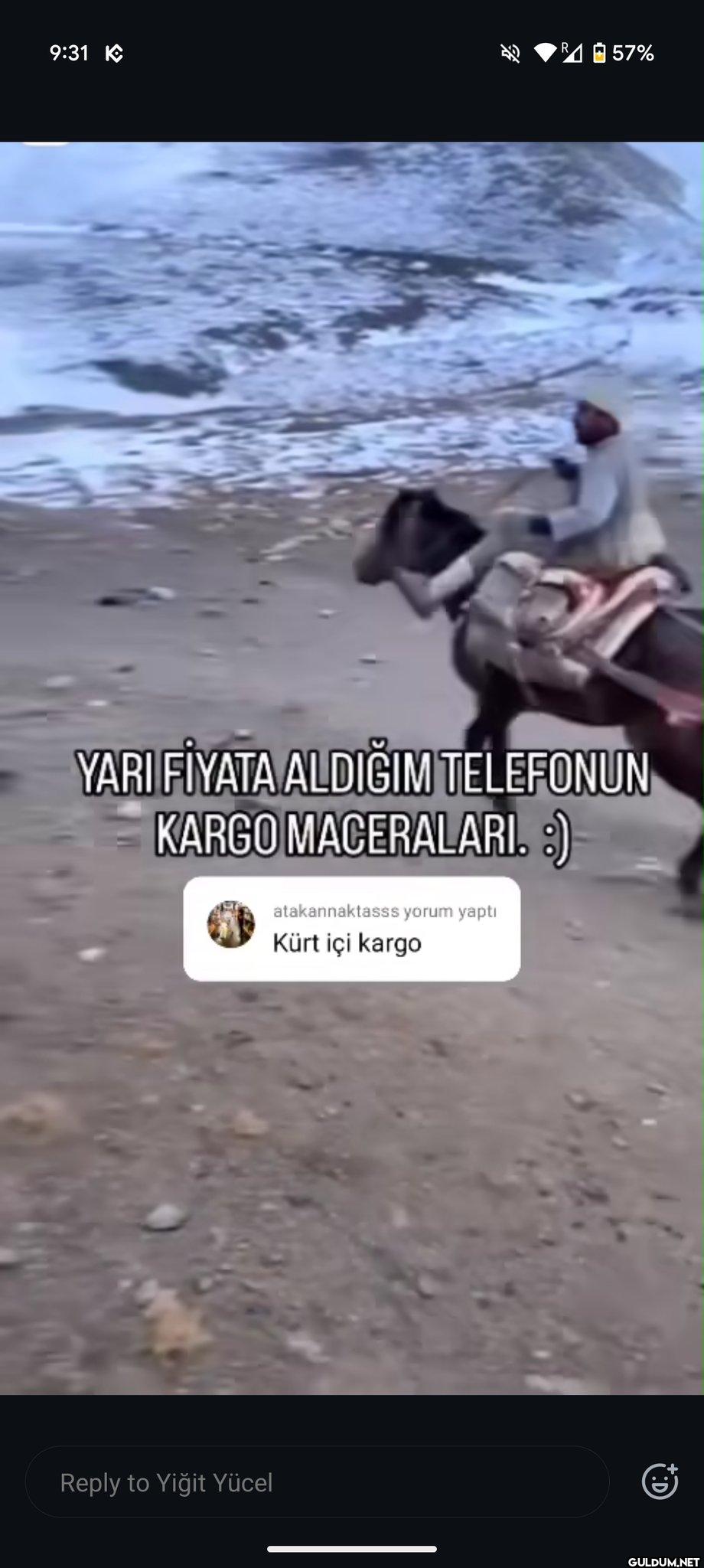 Kürt içi kargo        9:31...