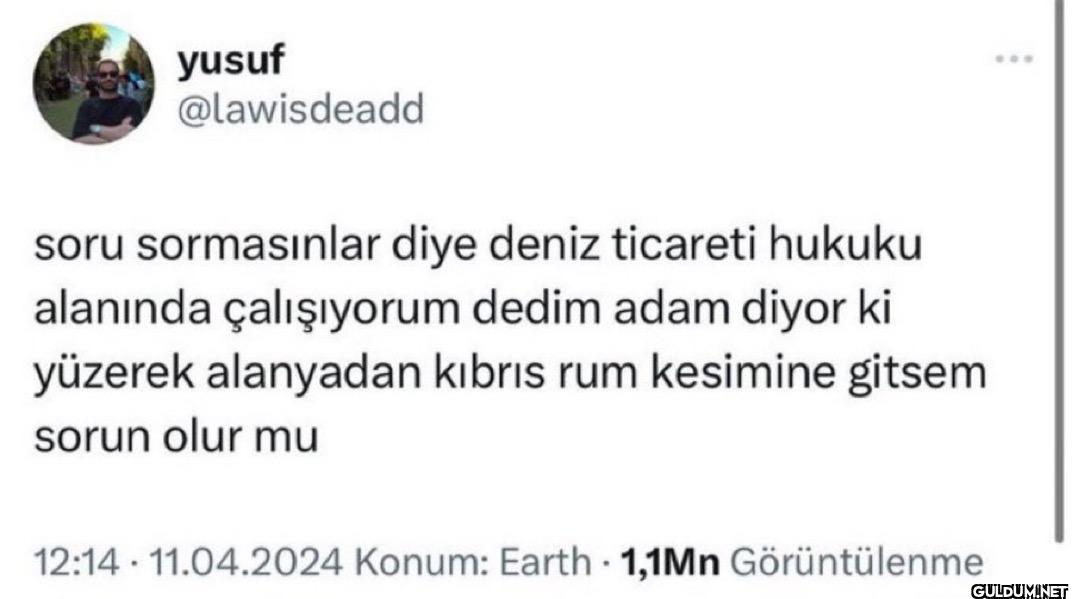 soru sormasınlar diye...