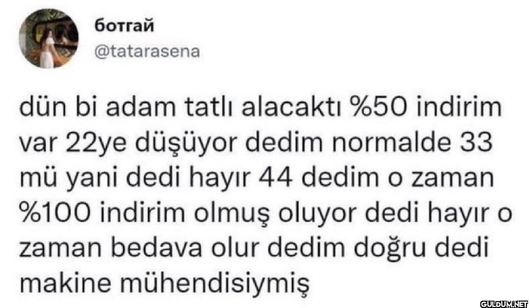 dün bi adam tatlı alacaktı...