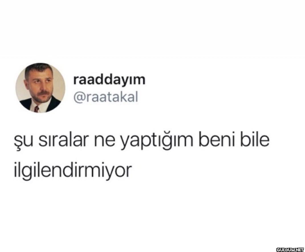 Şu sıralar ne yaptığım...