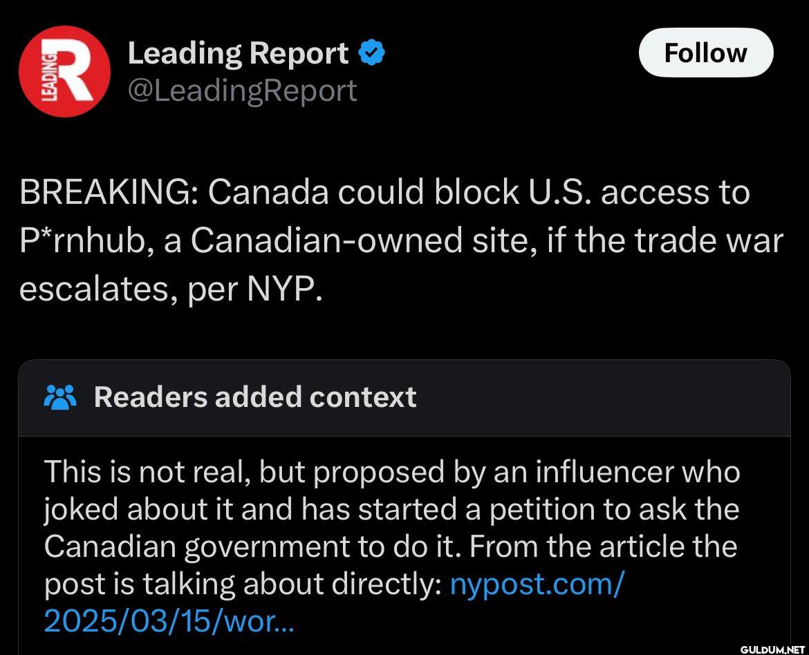 Follow BREAKING: Canada...
