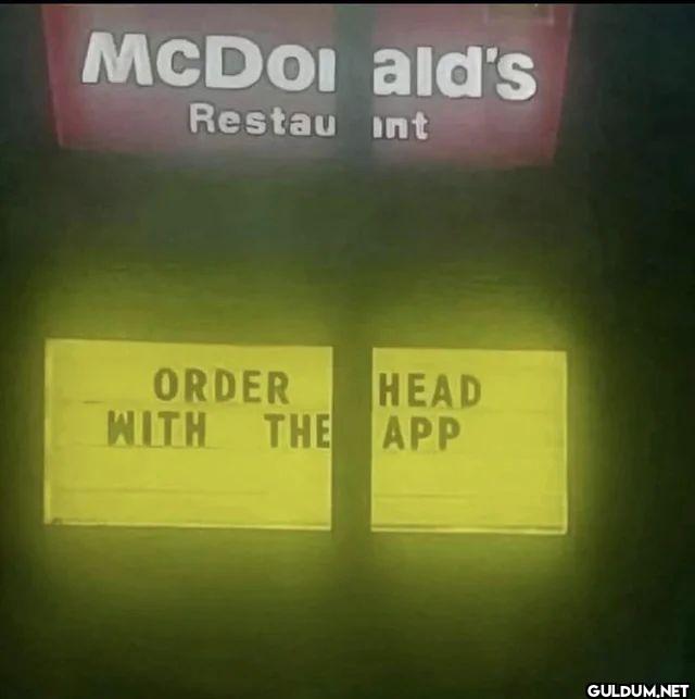McDonald's Restaurant...