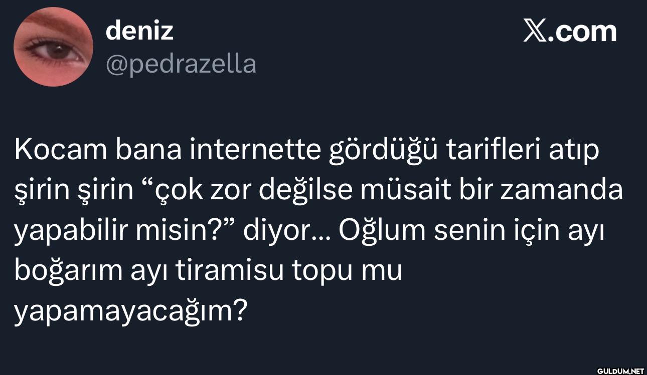 X.com Kocam bana...