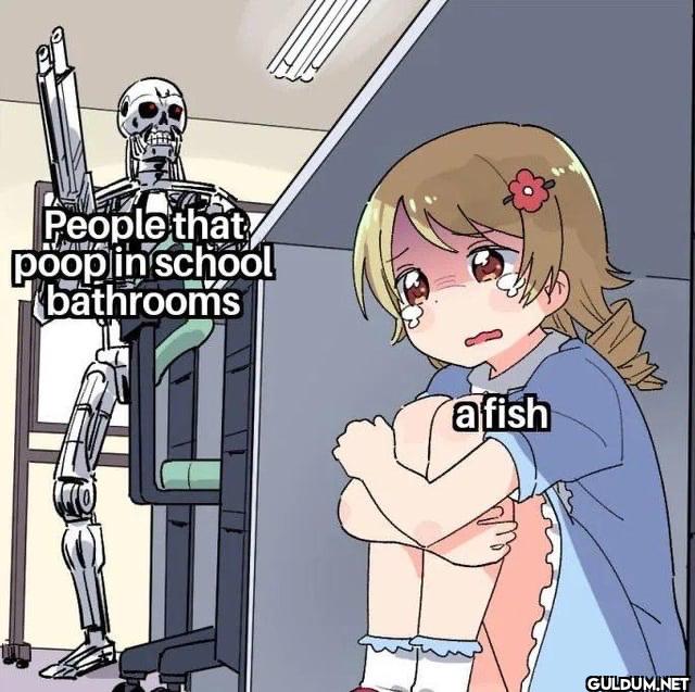 People that poop in school...