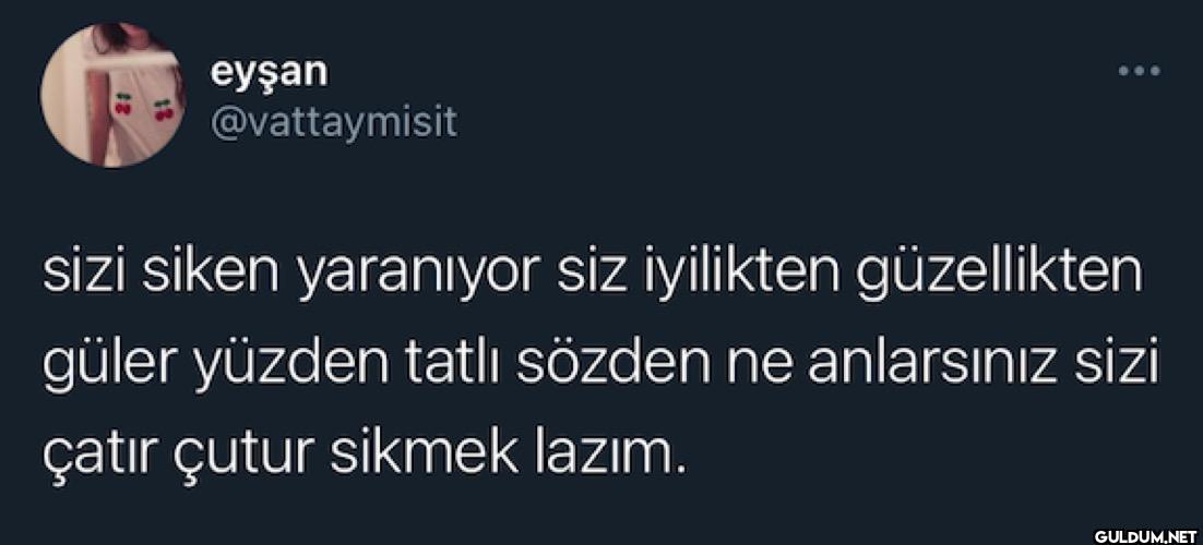 sizi siken yaranıyor siz...