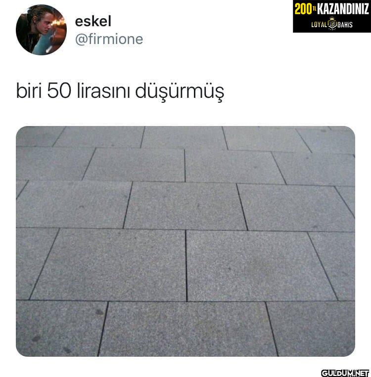 biri 50 lirasını düşürmüş...