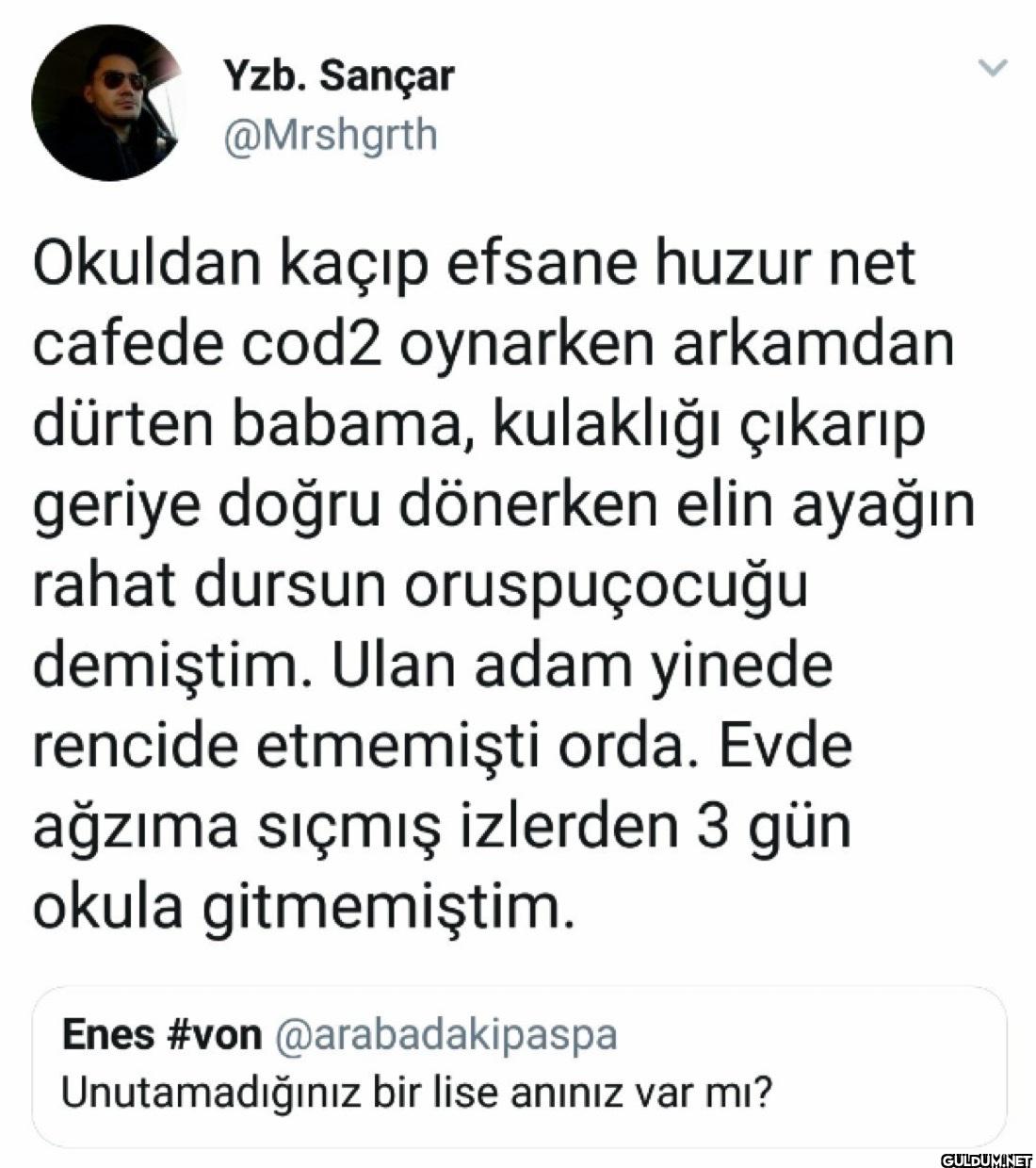 Okuldan kaçıp efsane huzur...
