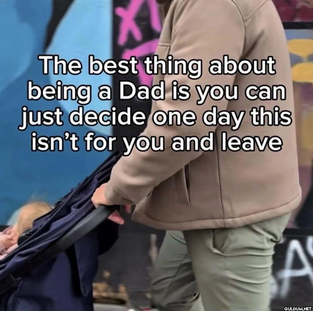 The best thing about being...