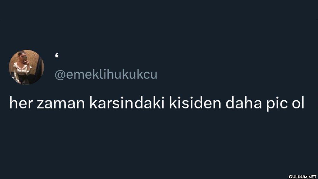 her zaman karsindaki...