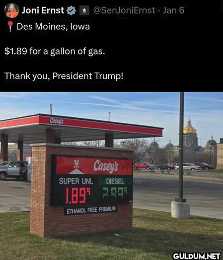 · Jan 6 Des Moines, Iowa...