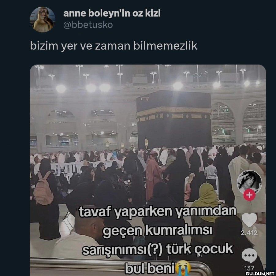 bizim yer ve zaman...