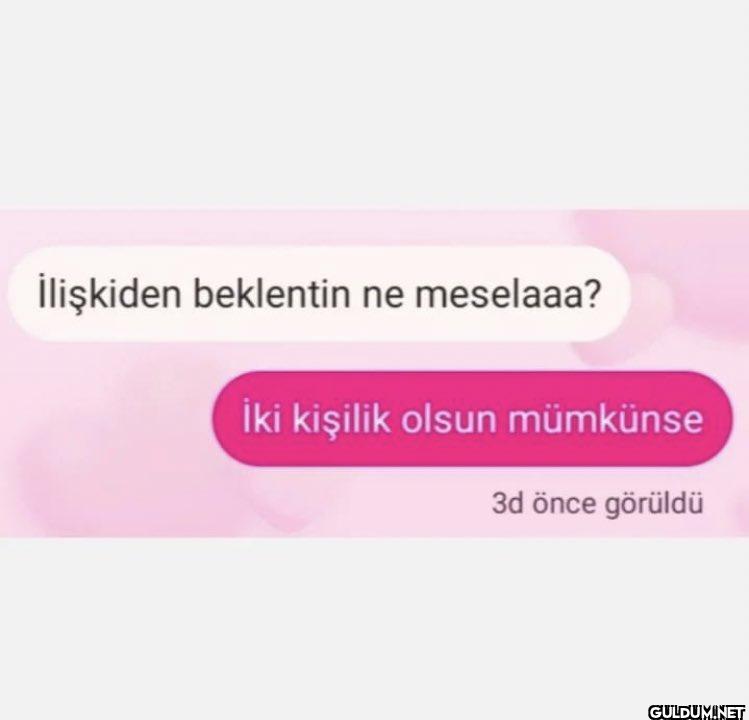İlişkiden beklentin ne...
