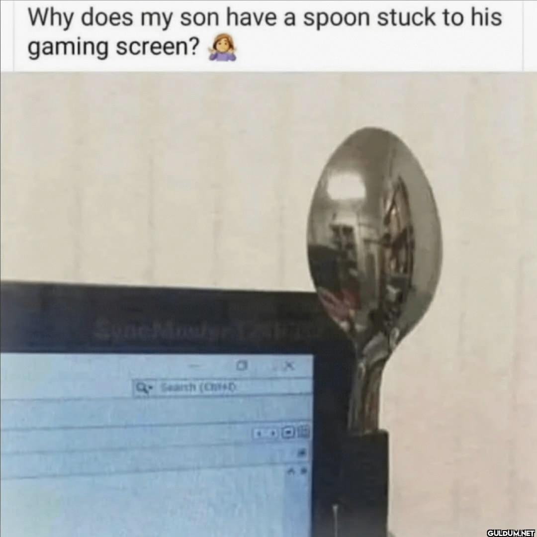 Why does my son have a...