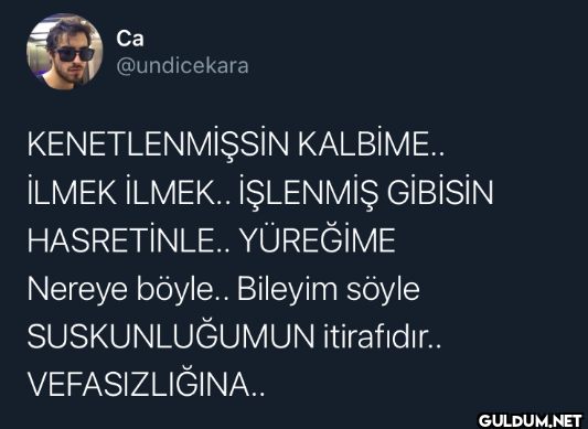 KENETLENMİŞSİN KALBİME.....