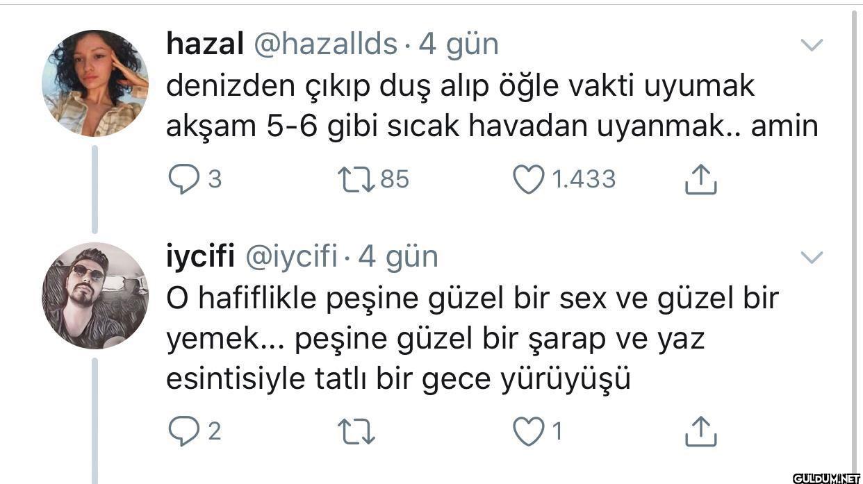 4 gün denizden çıkıp duş...