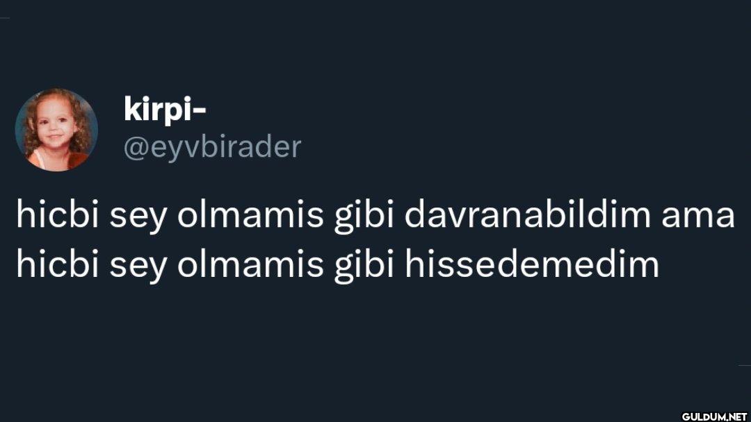 hicbi sey olmamis gibi...