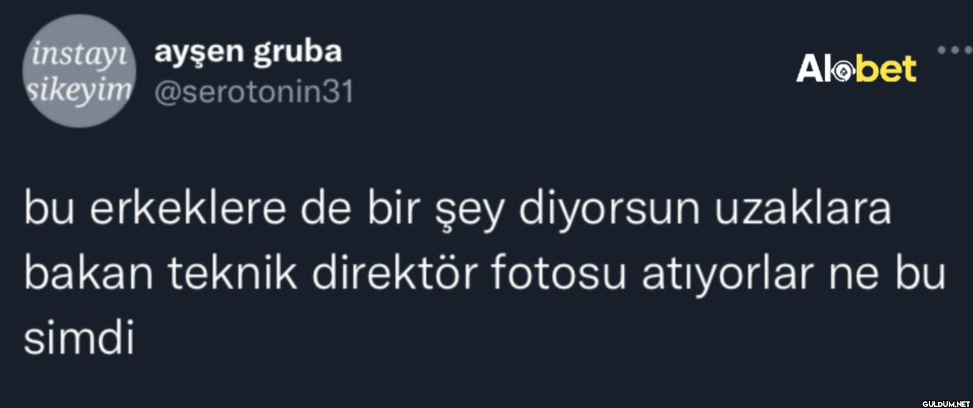 Alobet bu erkeklere de bir...