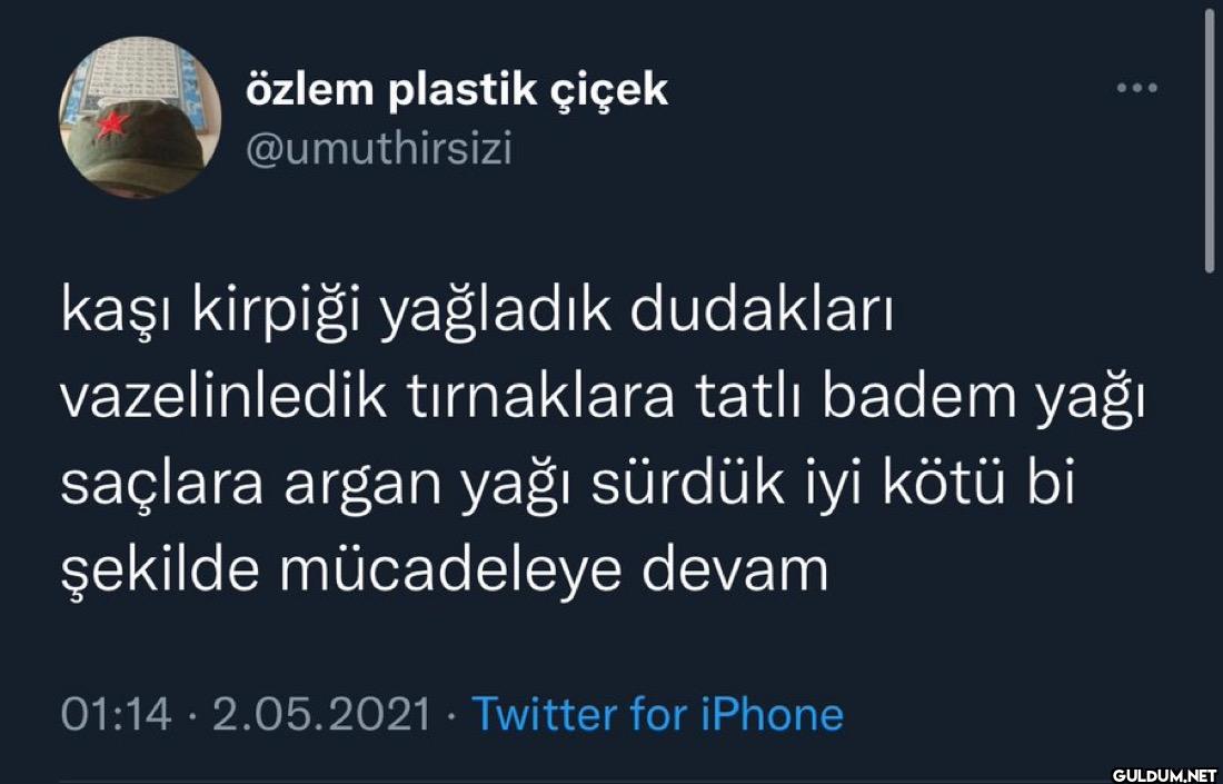 kaşı kirpiği yağladık...