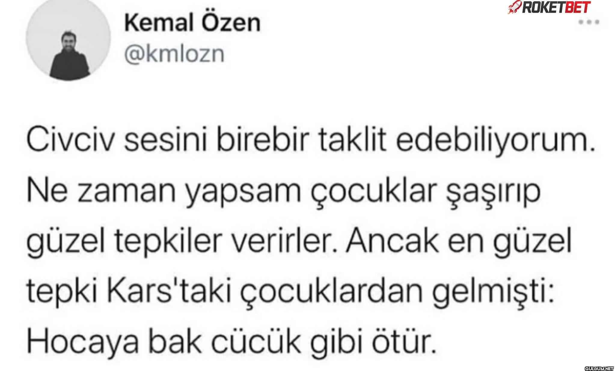 ROKETBET Civciv sesini...