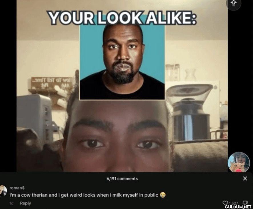 YOUR LOOK ALIKE: IT IST of...