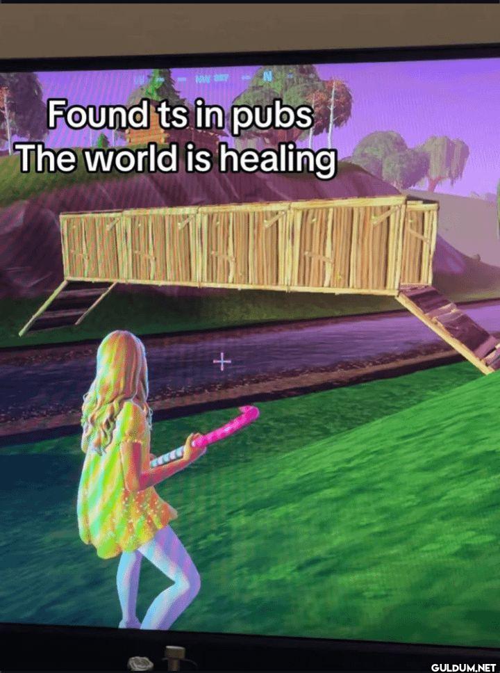Found ts in pubs The world...