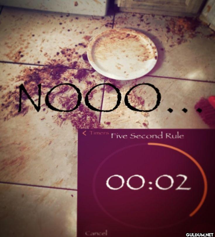 NOOO.. Timers Five Second...